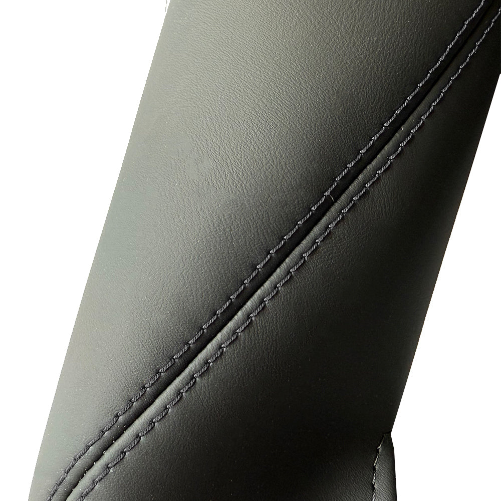 Side bolster protector set for Porsche 911/918 bucket seats——Black stitching