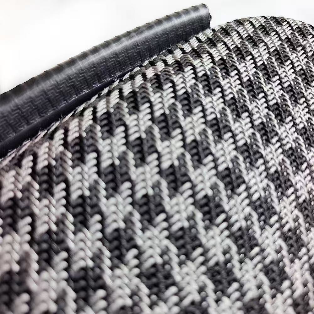 Black Grey Pepita Houndstooth Seat Center Cushion Inserts With Memory Foam For Porsche Bucket Seats | OEM Sport Classic 911 50th Anniversary Fabric