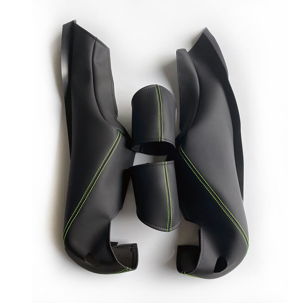 Side bolster protector set for Porsche 911/718 bucket seats