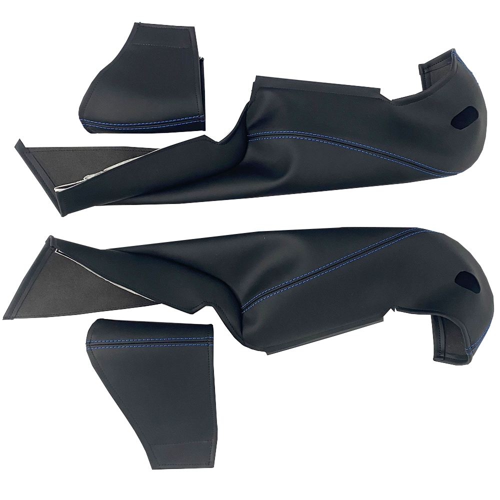 Side bolster protector set for Porsche 911/918 bucket seats