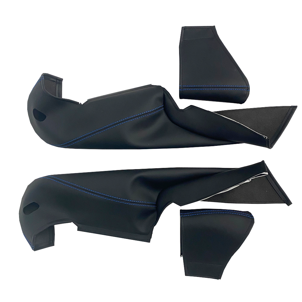 Side bolster protector set for Porsche 911/918 bucket seats