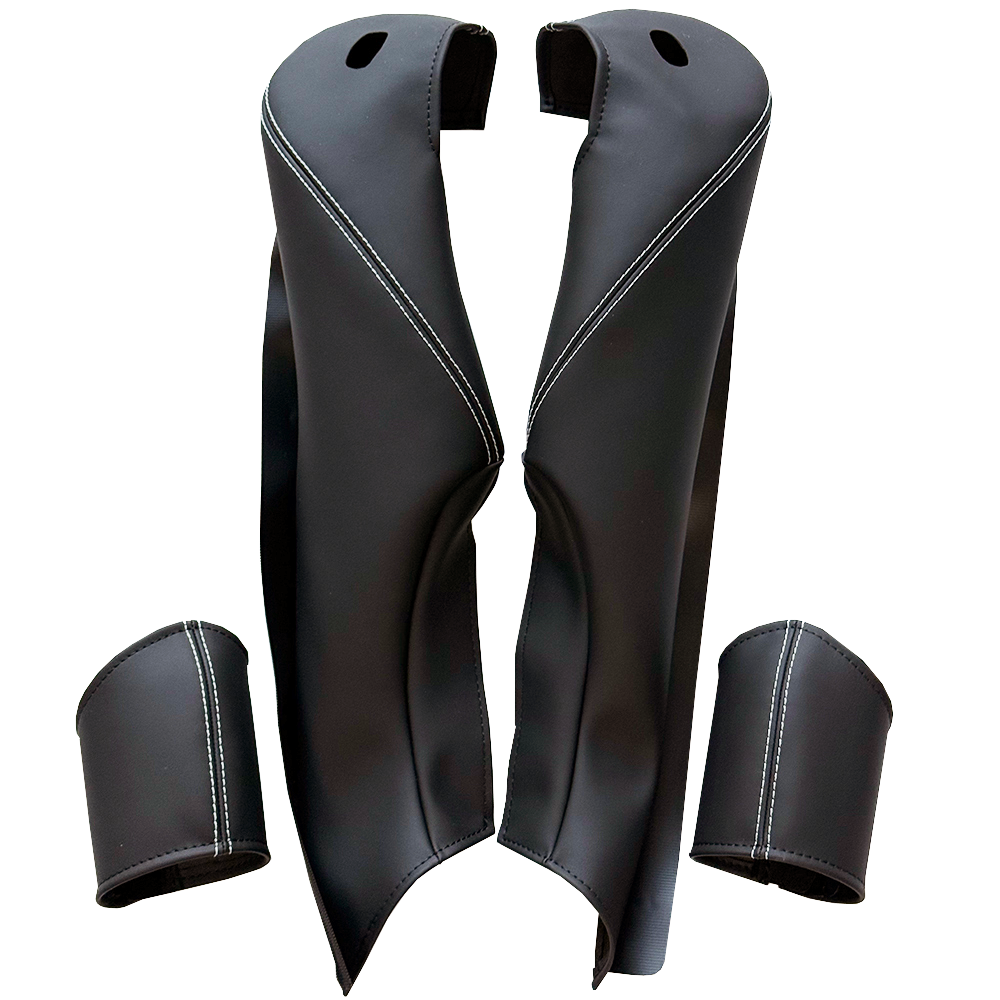 Side bolster protector set for Porsche 911/918 bucket seats
