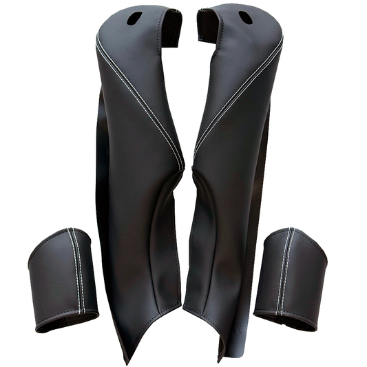 Side bolster protector set for Porsche 911/918 bucket seats