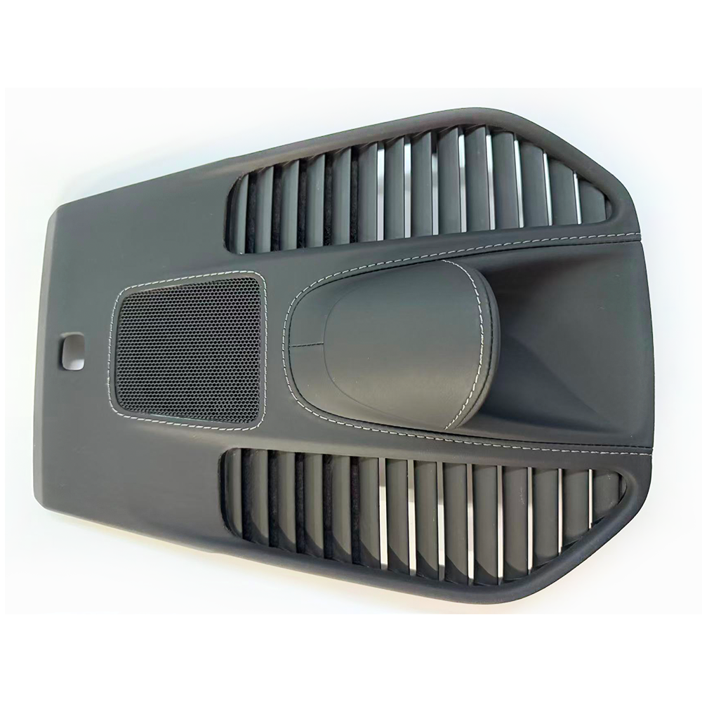 Porsche 911 Leather Chronograph Cover – Black Leather with Dark grey Stitching (OEM Base Stopwatch Cover)