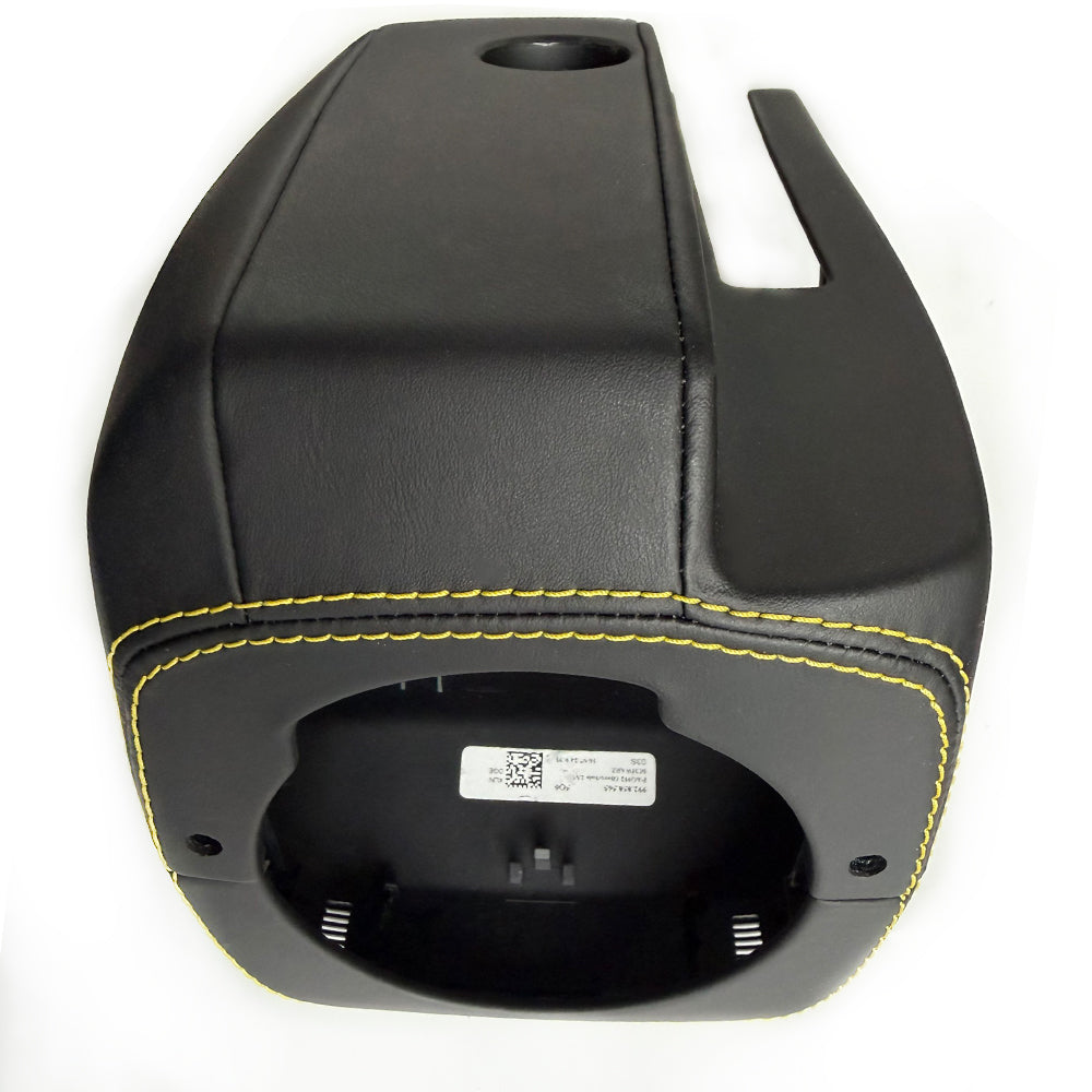 Custom Leather Wrapped Steering Column Cover for Porsche 911 992 (Manual Steering Column Version) – OEM Trim Upgrade