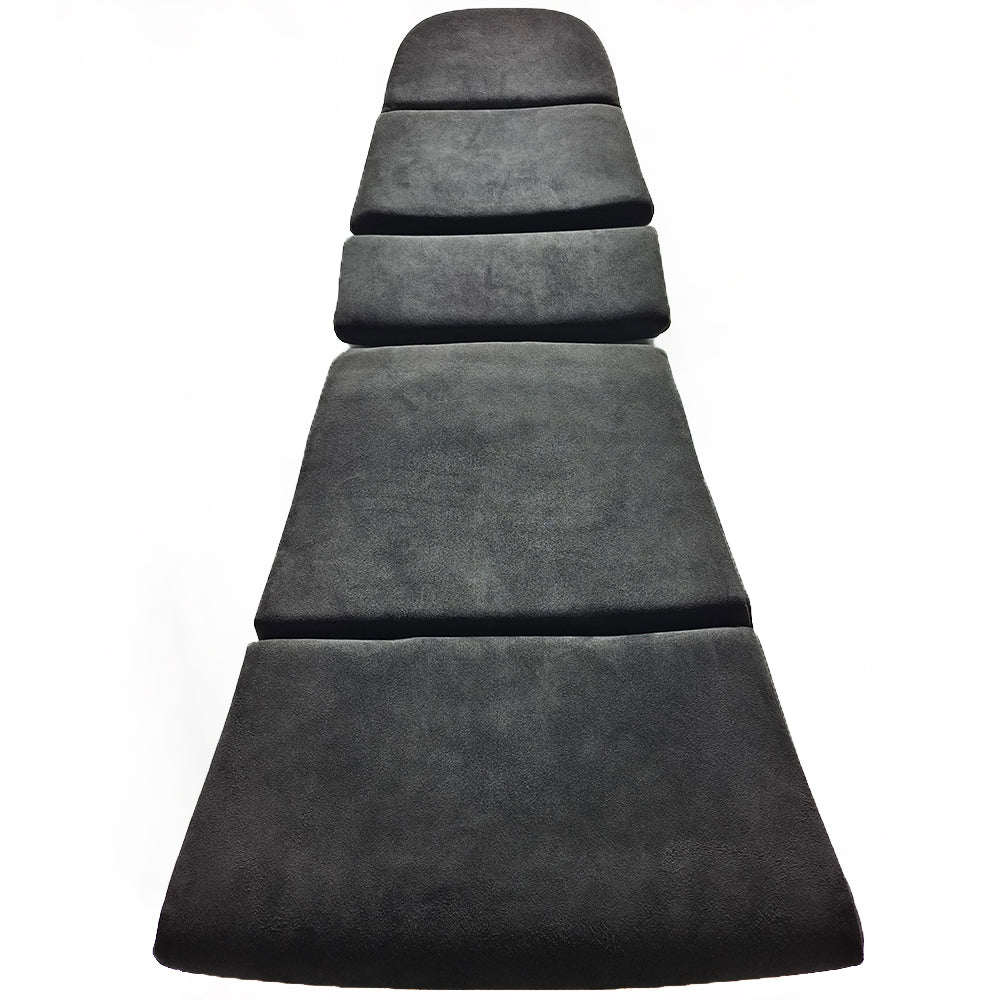 Carbon Black Alcantara/Race-Tex Center Seat Insert Cover (NO FOAM) For Porsche Folding Carbon Fiber Bucket Seats | Fit All 911 996 997 987 981 991 992 Models