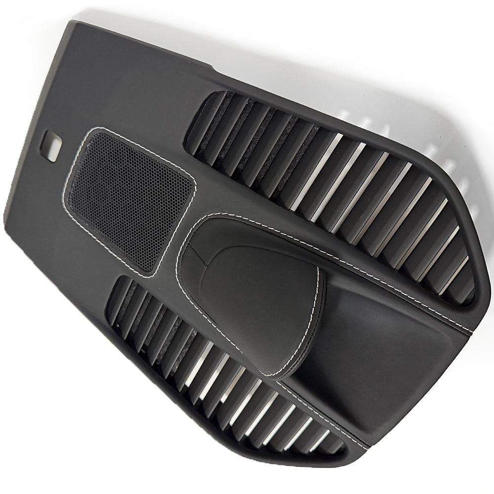 Porsche 911 Leather Chronograph Cover – Black Leather with GT Silver Stitching (OEM Base Stopwatch Cover)