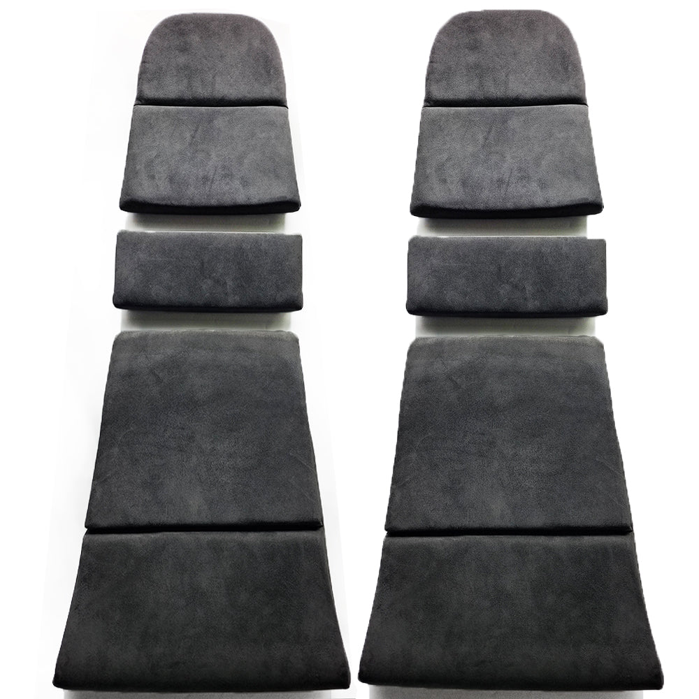 Carbon Black Alcantara Center Seat Insert Cover (NO FOAM) For Porsche Folding Carbon Fiber Bucket Seats | Fit All 911 996 997 987 981 991 992 Models