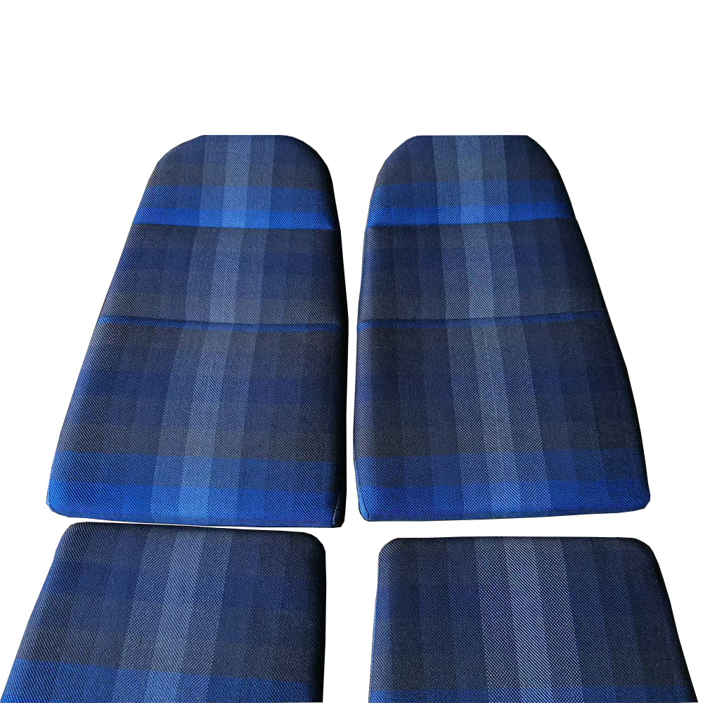 Blue Checkered Center Seat Inserts for Porsche Carbon Fiber Bucket Seats (991 / 992 GT3 RS, 718 GT4 RS, 918)