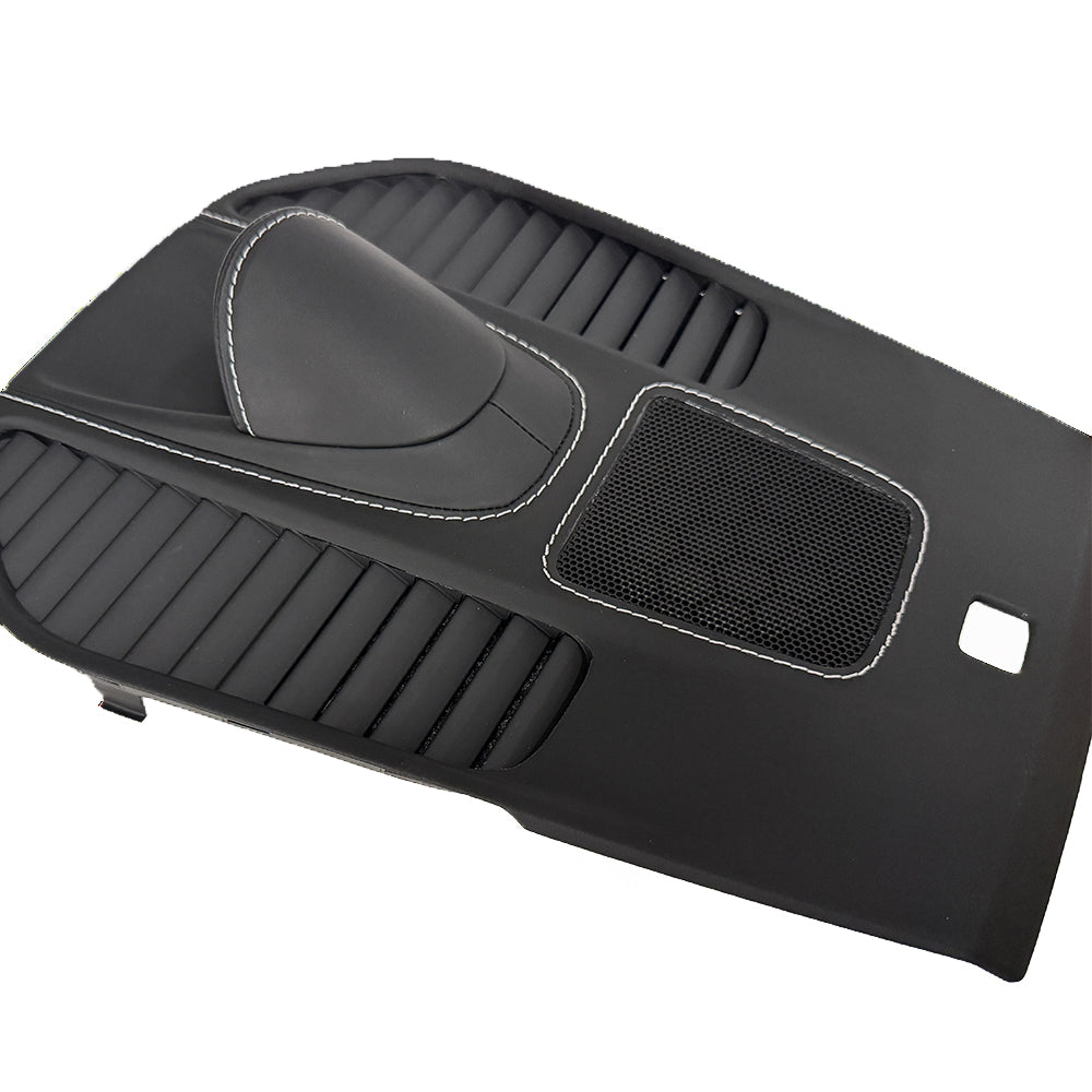 Porsche 911 Leather Chronograph Cover – Black Leather with GT Silver Stitching (OEM Base Stopwatch Cover)
