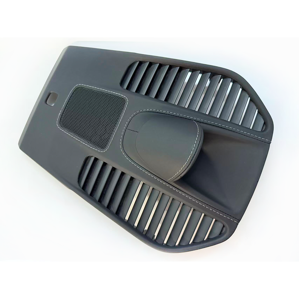 Porsche 911 Leather Chronograph Cover – Black Leather with Dark Grey Stitching (OEM Base Stopwatch Cover)