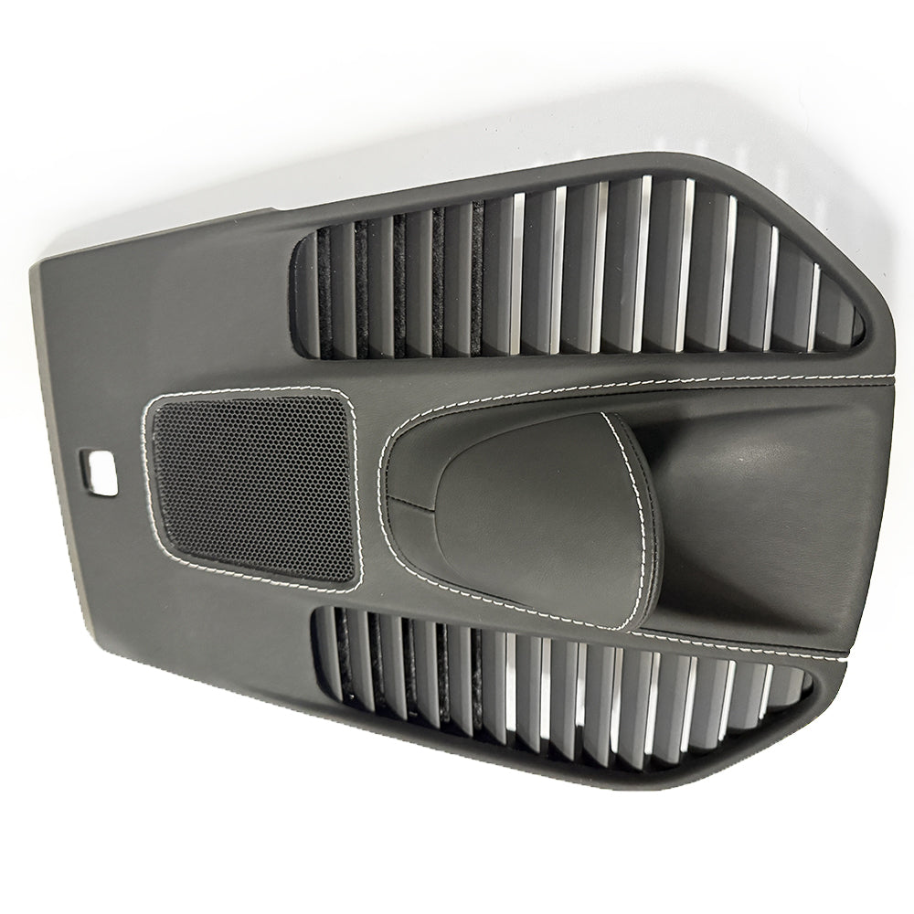 Porsche 911 Leather Chronograph Cover – Black Leather with GT Silver Stitching (OEM Base Stopwatch Cover)