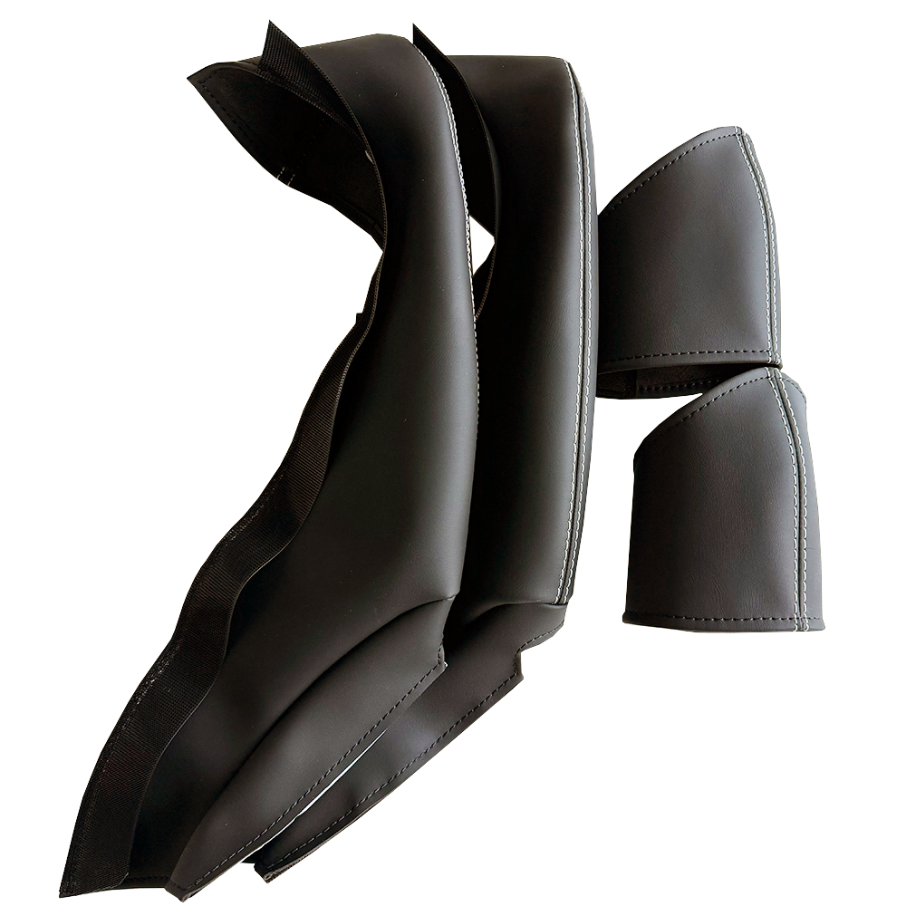 Side bolster protector set for Porsche 911/918 bucket seats