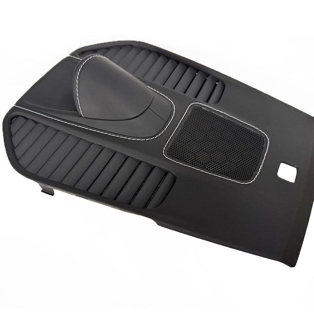 Porsche 911 Leather Chronograph Cover – Black Leather with GT Silver Stitching (OEM Base Stopwatch Cover)