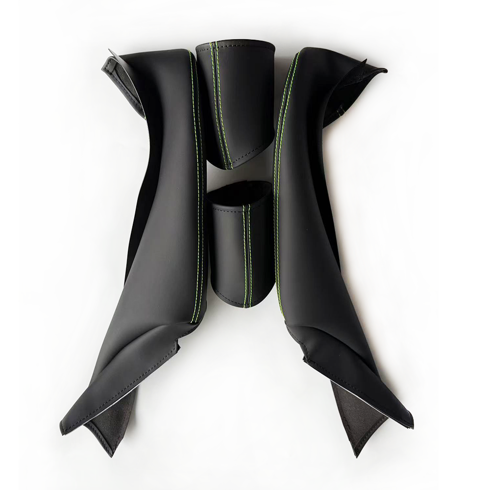 Side bolster protector set for Porsche 911/718 bucket seats