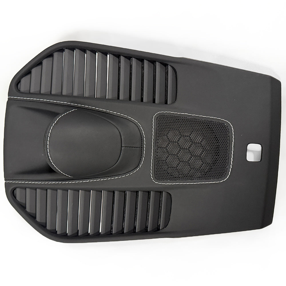 Porsche 911 Leather Chronograph Cover – Black Leather with GT Silver Stitching (OEM Base Stopwatch Cover)