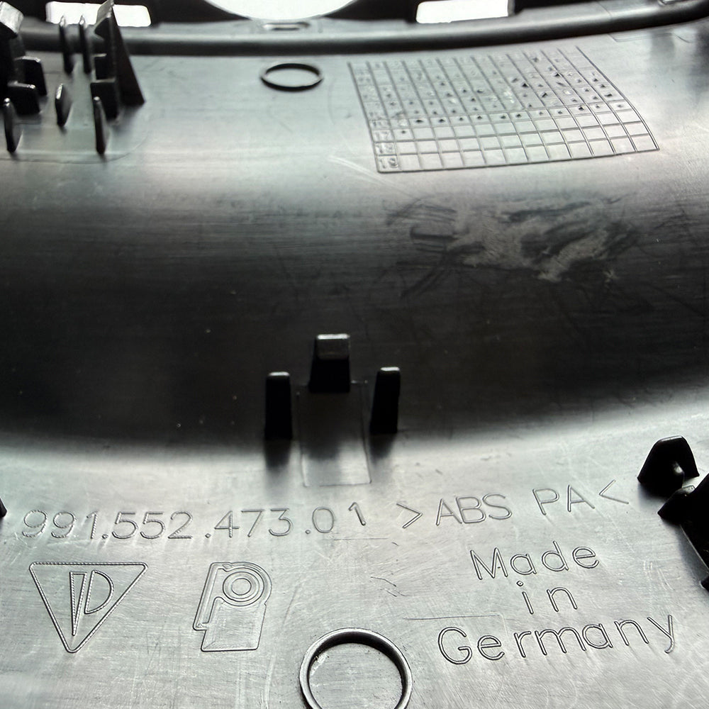 Custom Leather Wrapped Steering Column Cover for Porsche 911 991 (Manual Steering Column Version) – OEM Trim Upgrade