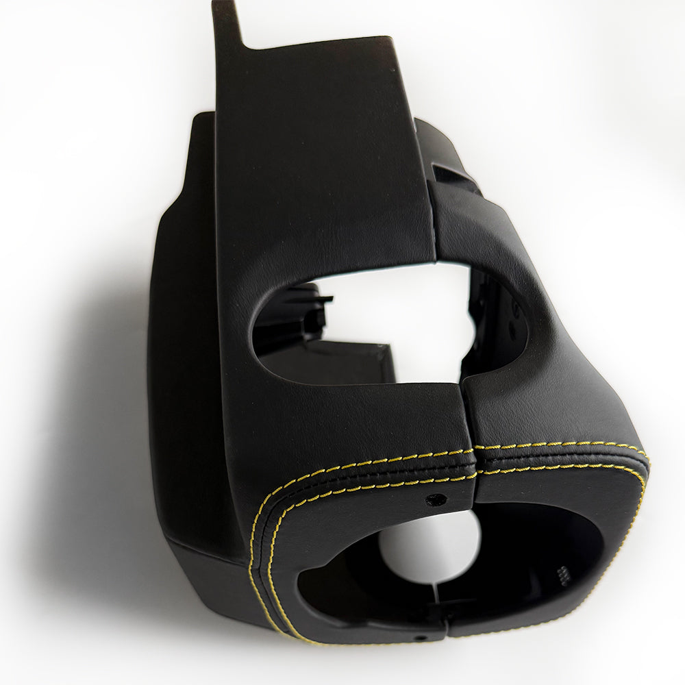 Custom Leather Wrapped Steering Column Cover for Porsche 911 992 (Manual Steering Column Version) – OEM Trim Upgrade