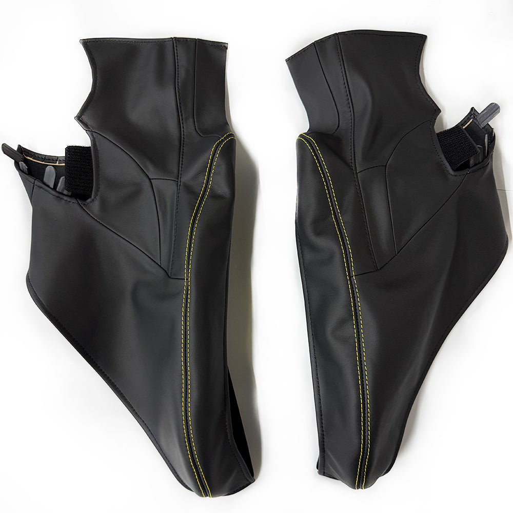 Side bolster protector set for Porsche 911/992.2 bucket seats——Yellow stitching