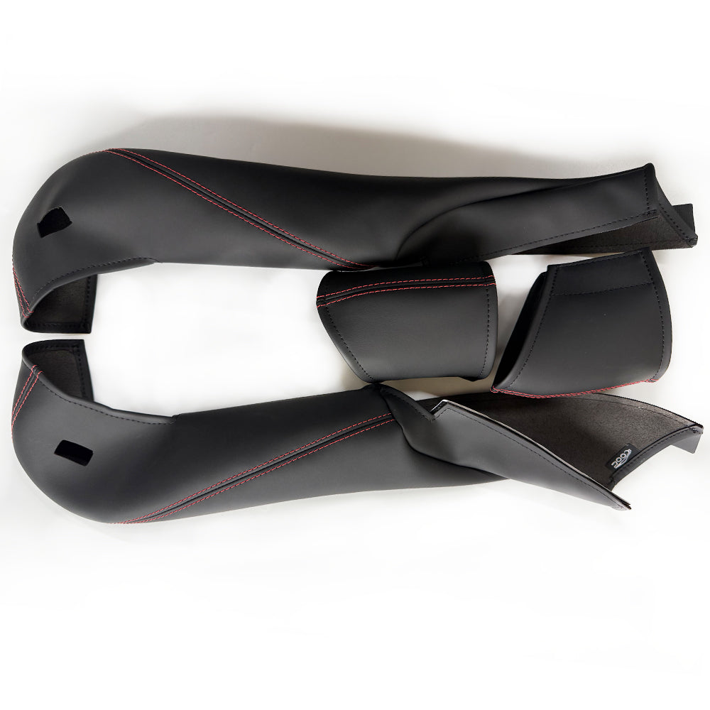 Side bolster protector set for Porsche 911/918 bucket seats